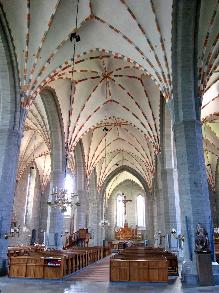 Vadstena Church interior